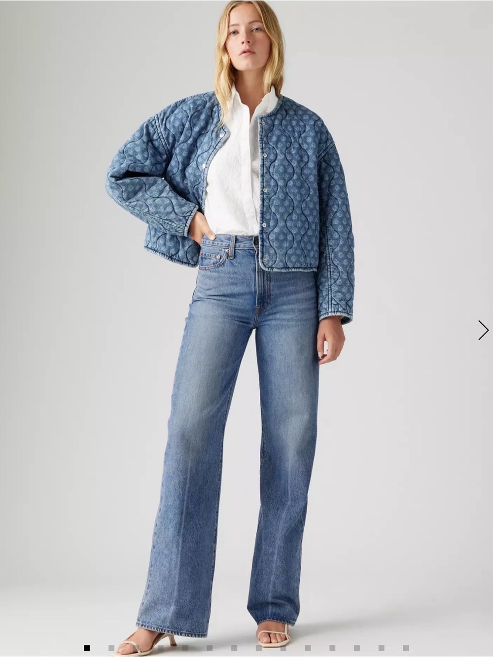 Levi's Ribcage Wide Leg Jean